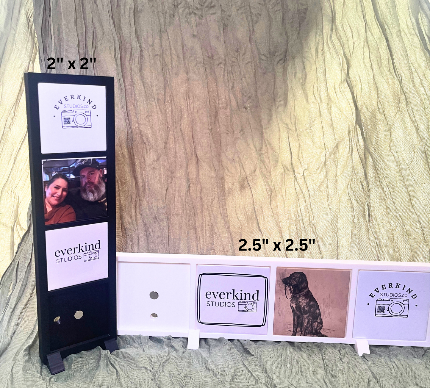 Long Photo Magnet Frame