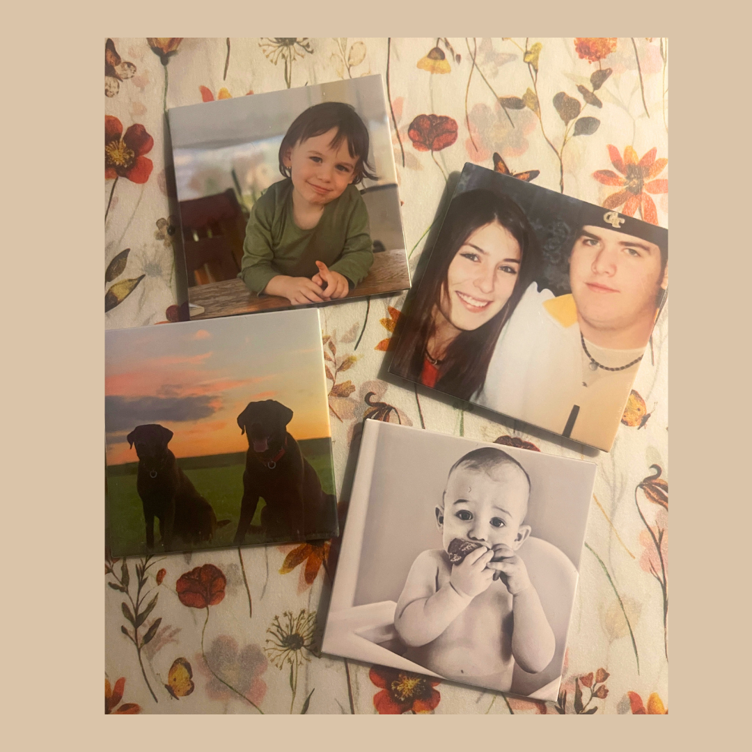 2.5"x2.5" Custom Photo Magnets